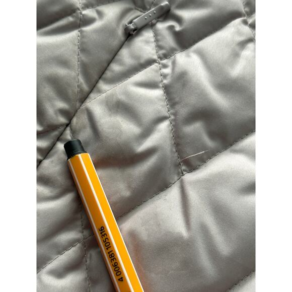 Pre-Owned Athleta Vest Goosedown Silcer/Gray Size L - Picture 8 of 11